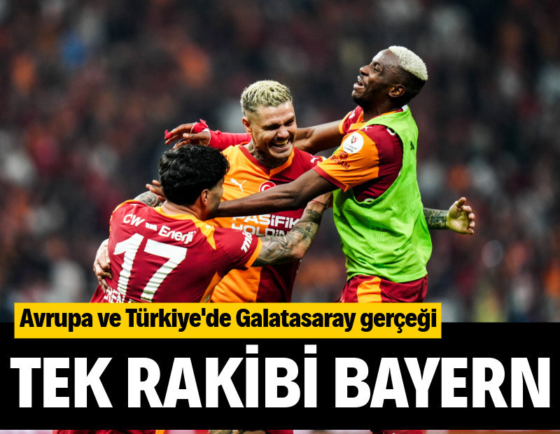 Galatasaray'ın tek rakibi Bayern Münih