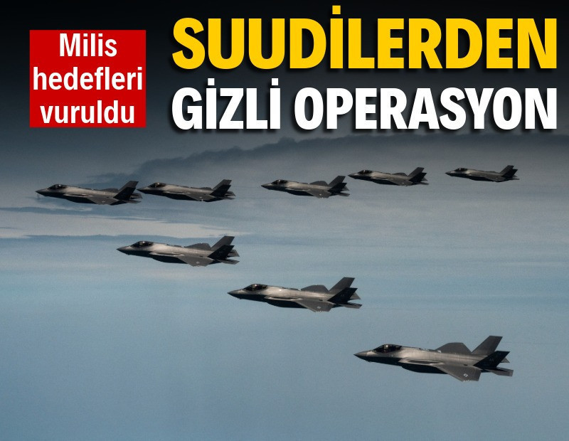 Suudiler, İran destekli güçleri vurdu