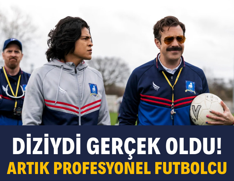 Ünlü dizi Ted Lasso'nun oyuncusu, 35 yaşında profesyonel futbolcu oldu!
