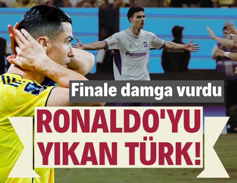 Ronaldo'yu yıkan Türk: Finale damga vurup kupayı kazandırdı