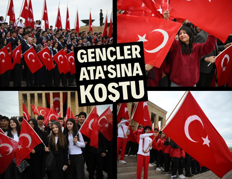 Gençler Ata'sına koştu