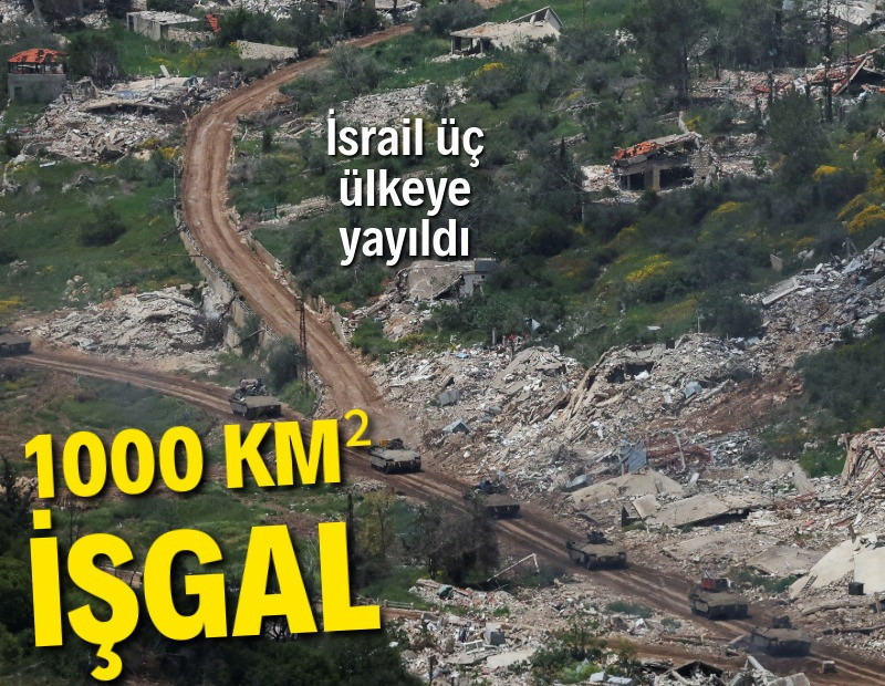 İsrail’in 7 Ekim sonrası işgal ettiği alan yaklaşık 1000 kilometrekareye ulaştı
