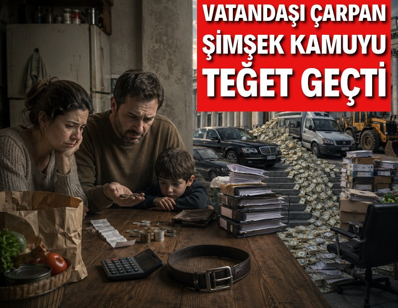 Vatandaşa kemer sıkma çağrısı, bütçede milyarlarca liralık harcama artışı
