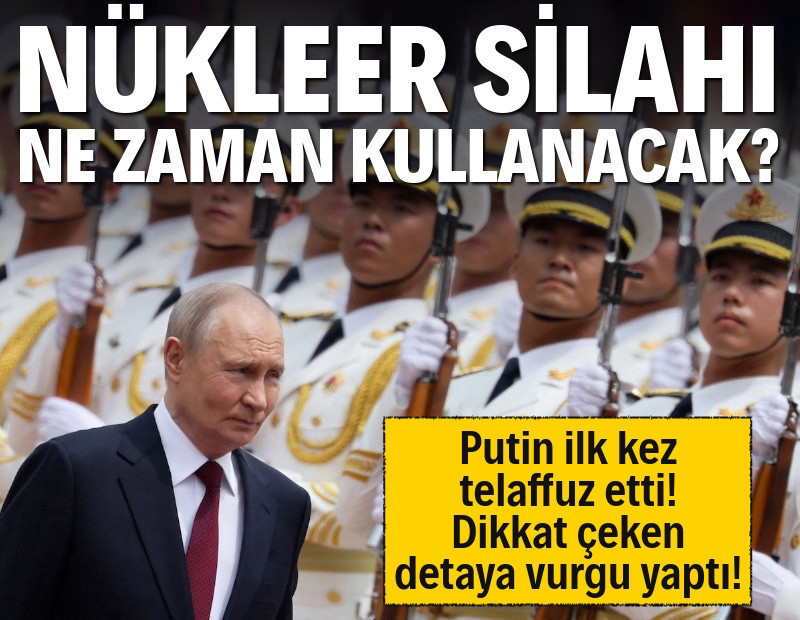 Putin'den nükleer silah açıklaması