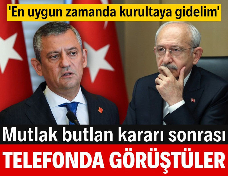 Özel ile Kılıçdaroğlu arasında ilk temas