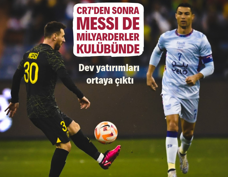 Ronaldo'dan sonra Messi de milyarderler kulübünde: Dev yatırımları ortaya çıktı