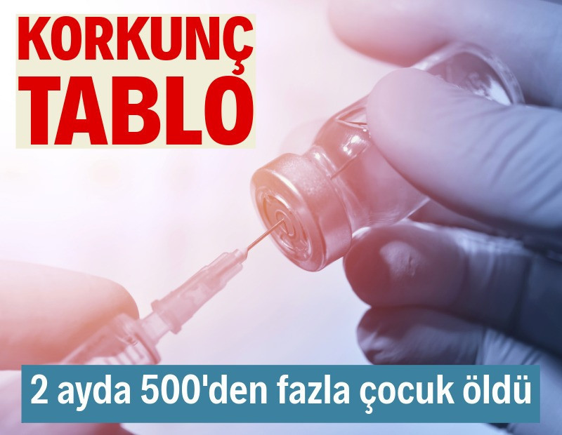 500’den fazla çocuk salgında öldü