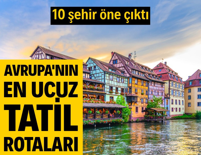 Avrupa'nın en ucuz 10 tatil rotası