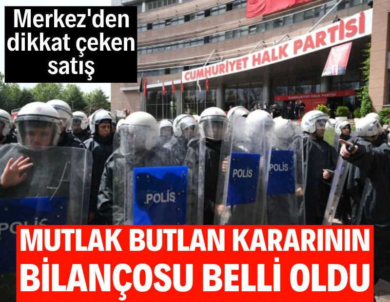 Mutlak butlanın bilançosu belli oldu