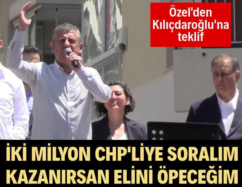Özel'den Kılıçdaroğlu'na seçim çağrısı: İki milyon CHP'liye soralım
