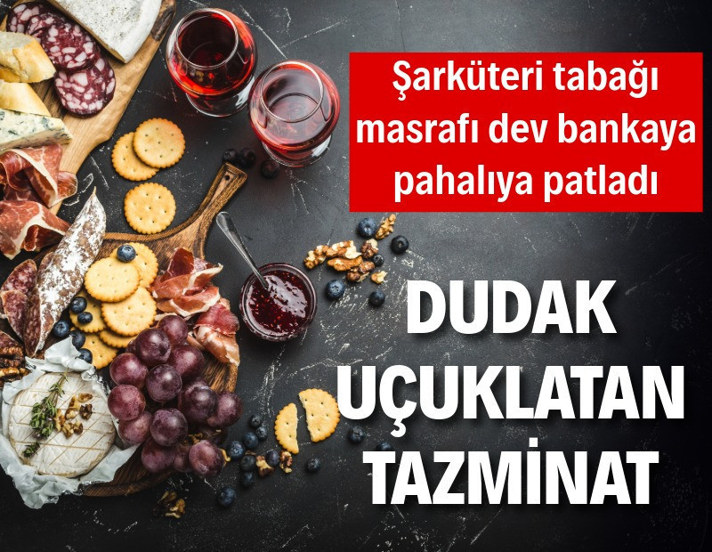 Şarküteri tabağı yüzünden işten çıkarma, dev bankaya pahalıya patladı