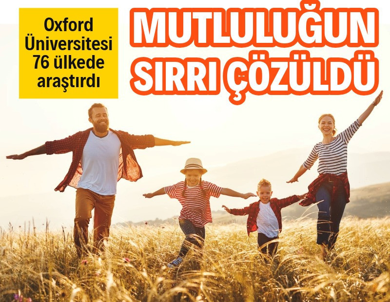 Mutlu insanların sırrı çözüldü