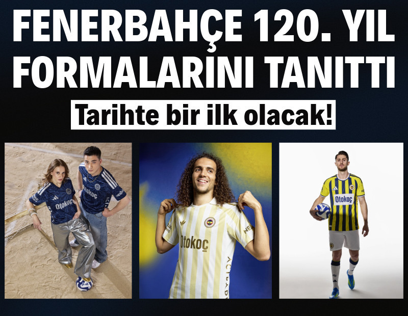 Fenerbahçe'nin yeni sezon formaları satışa çıktı: Tarihte bir ilk olacak!
