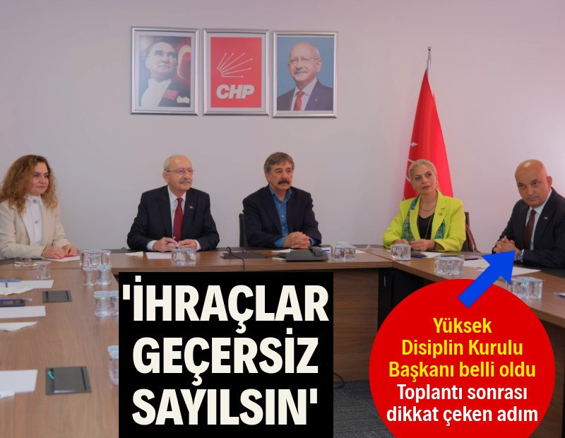 CHP YDK'dan ilk hamle: İhraçlar geçersiz sayılsın