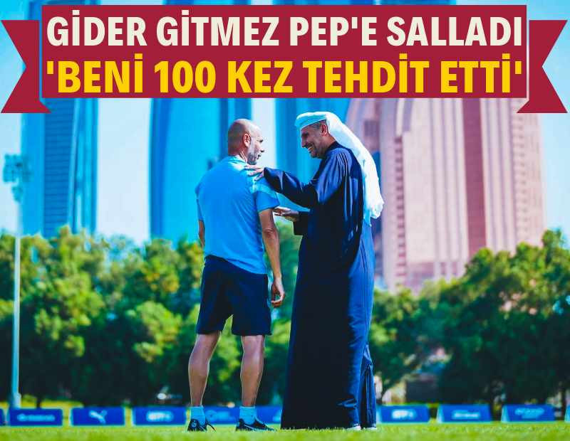 Manchester City Başkanı gider gitmez Pep Guardiola'ya salladı: 'Beni 100 kez tehdit etti'