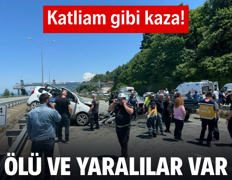 Rize'de katliam gibi kaza! Ölü ve yaralılar var