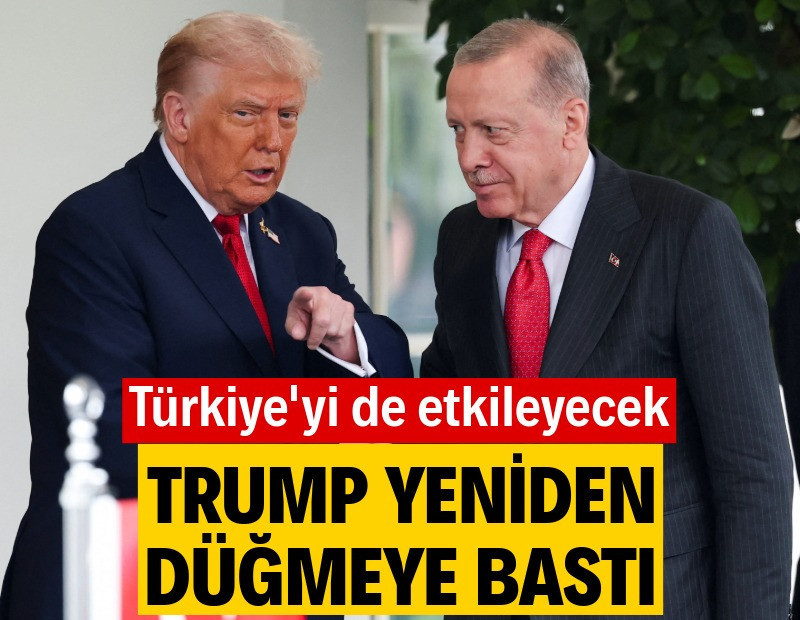 Trump tarife savaşını yeniden başlattı