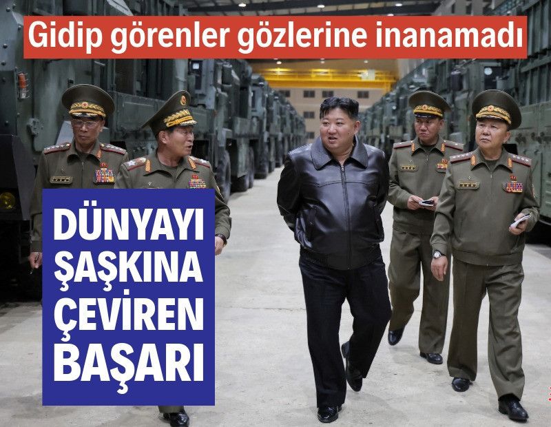 Kuzey Kore'den dünyayı şaşkına çeviren atılım