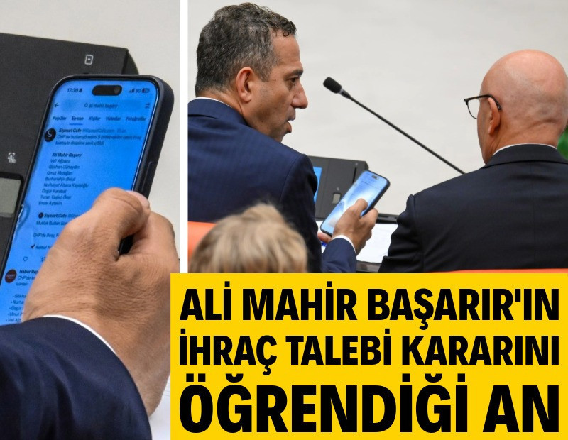 Ali Mahir Başarır'ın ihraç talebi kararını öğrendiği anlar NEFES objektifine yansıdı