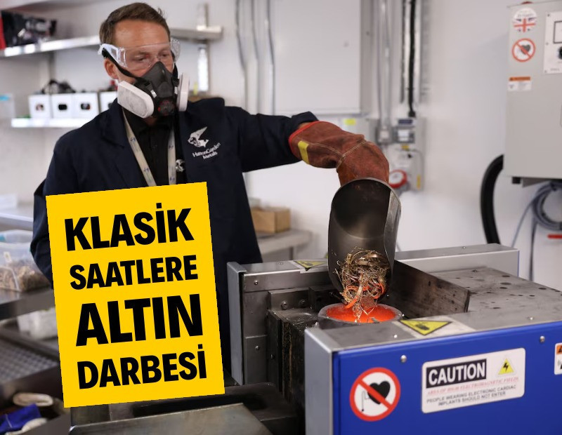 Altın rallisi lüks saatleri parçalattı