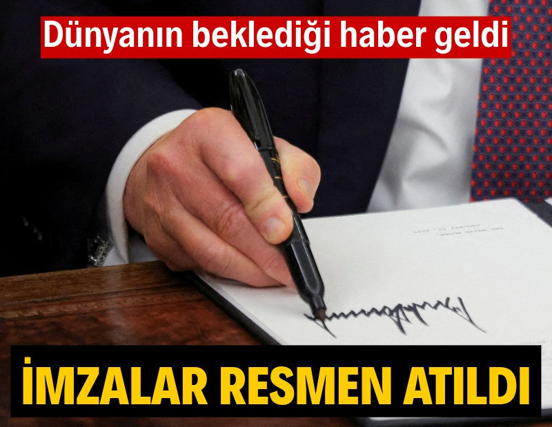 ABD ve İran imzayı attı
