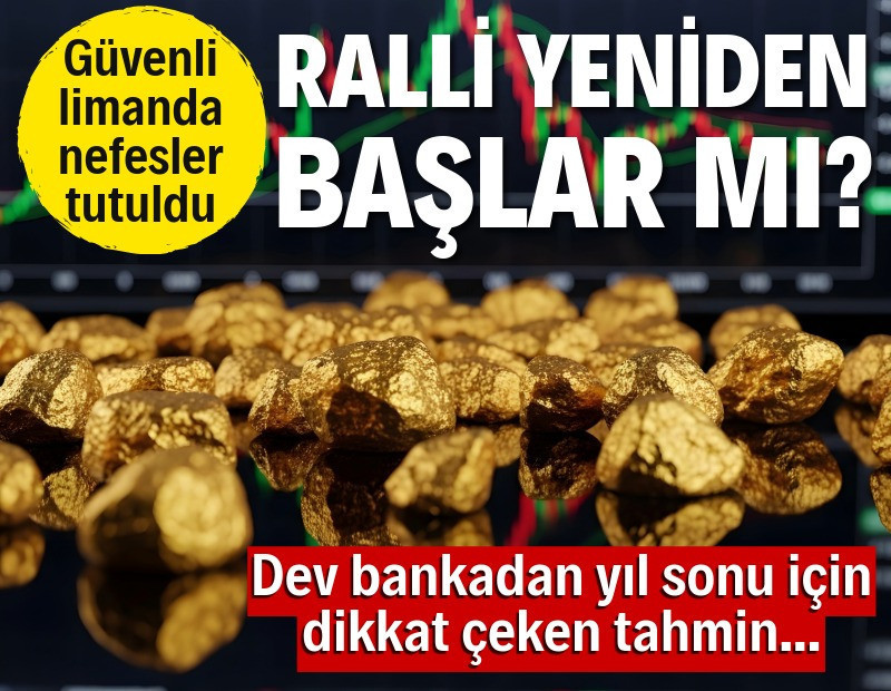 Altında ralli yeniden başlar mı? Dev bankadan 6 bin dolar tahmini