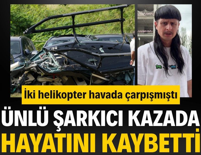 İki helikopter çarpışmıştı: Oliver Tree kazada hayatını kaybetti