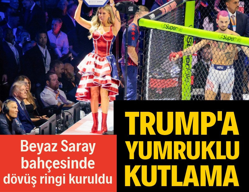 Trump'ın 80. yaş gününde Beyaz Saray'da dövüş partisi: Yumruklar havada uçuştu