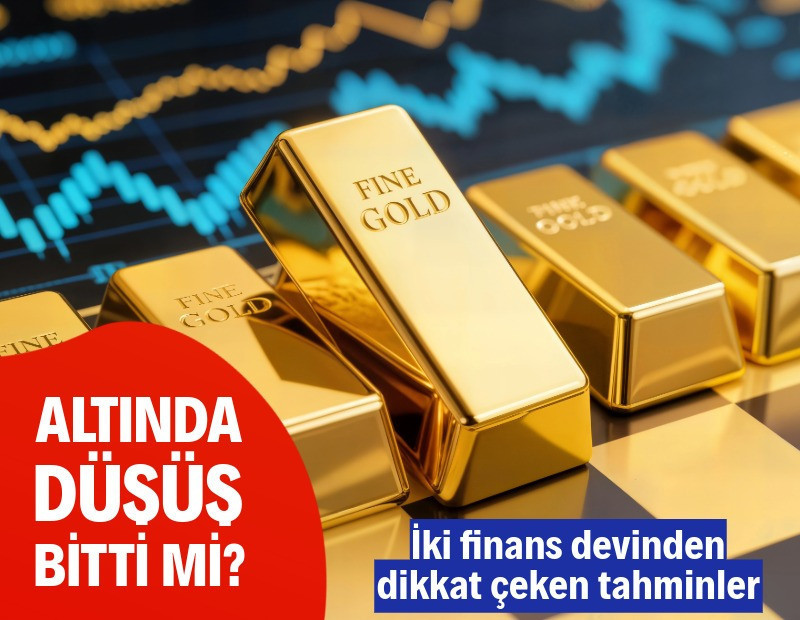 Altında düşüş bitti mi? Dev bankalardan dikkat çeken tahminler