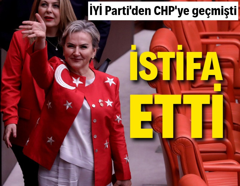 İYİ Parti’den CHP’ye geçen Nimet Özdemir istifa etti
