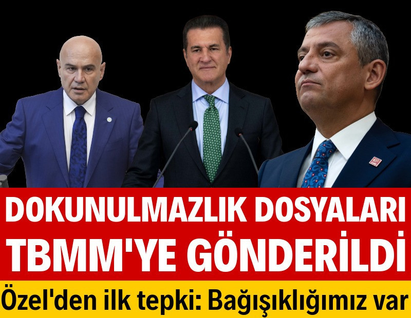 TBMM'ye yeni dokunulmazlık dosyaları sevk edildi