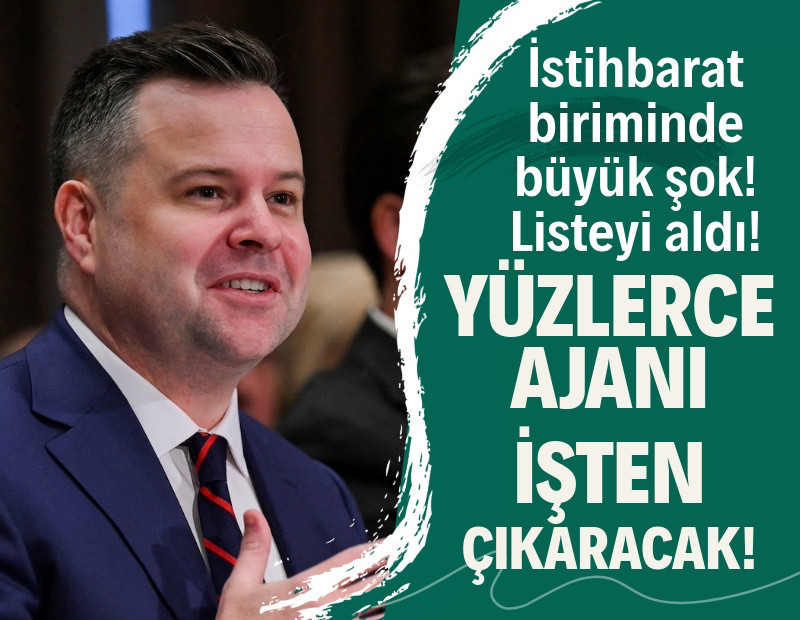 Ajanların listesi gitti: İstihbarat biriminde işten çıkarma dalgası yolda