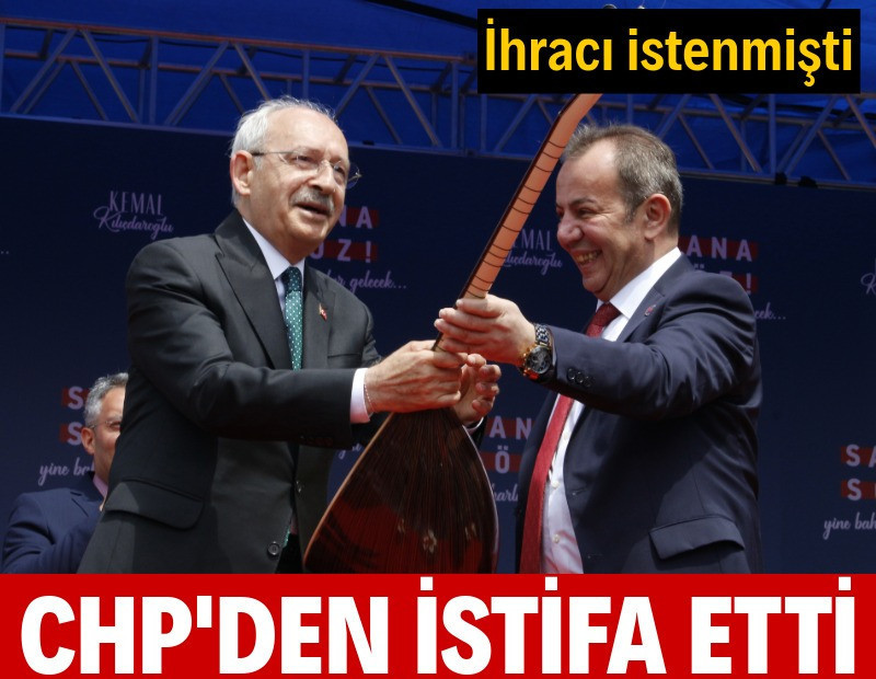 Tanju Özcan da CHP'den istifa etti