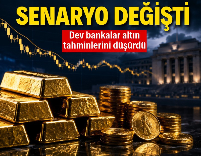Dev bankalar altın tahminlerini düşürdü, ama...