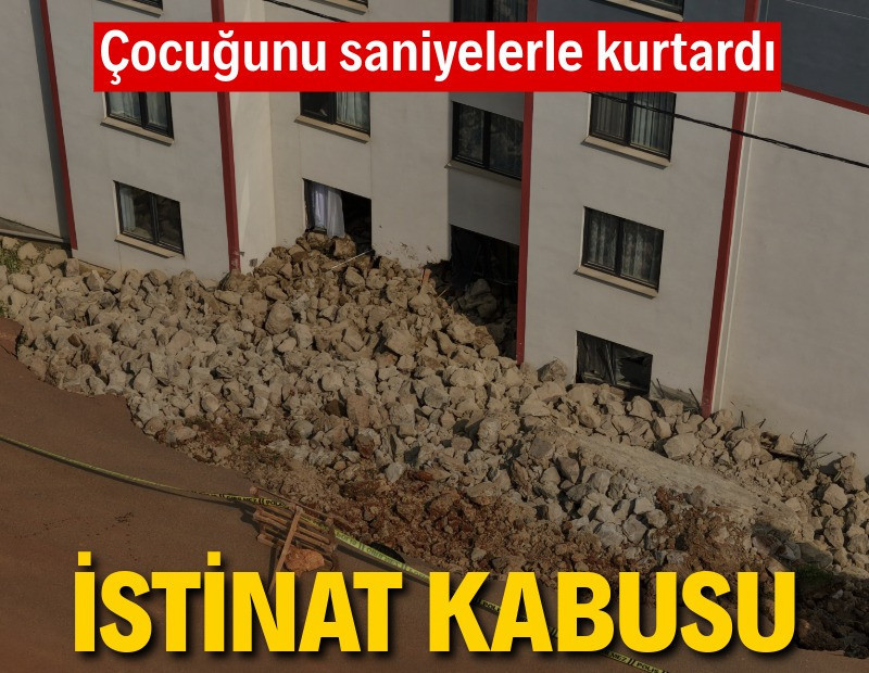 Çocuğunu saniyelerle kurtardı