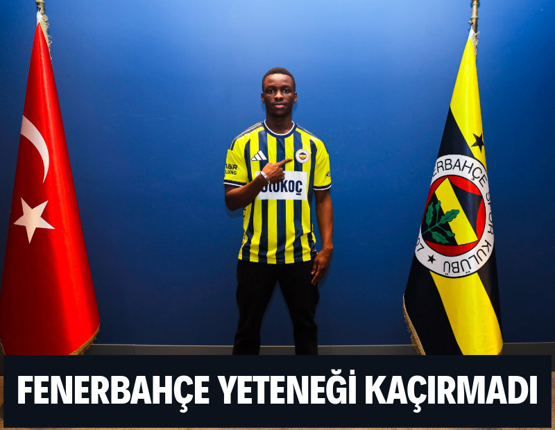 Fenerbahçe yeteneği kaçırmadı: Amara Diouf imzayı attı