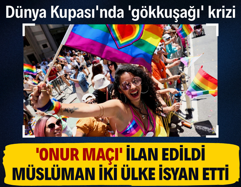 Dünya Kupası'nda 'gökkuşağı' krizi: 'Onur Maçı' iİlan edildi, iki ülke isyan etti