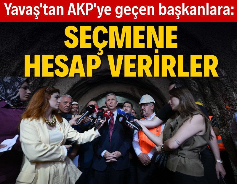 Mansur Yavaş'tan parti değiştiren başkanlara tepki