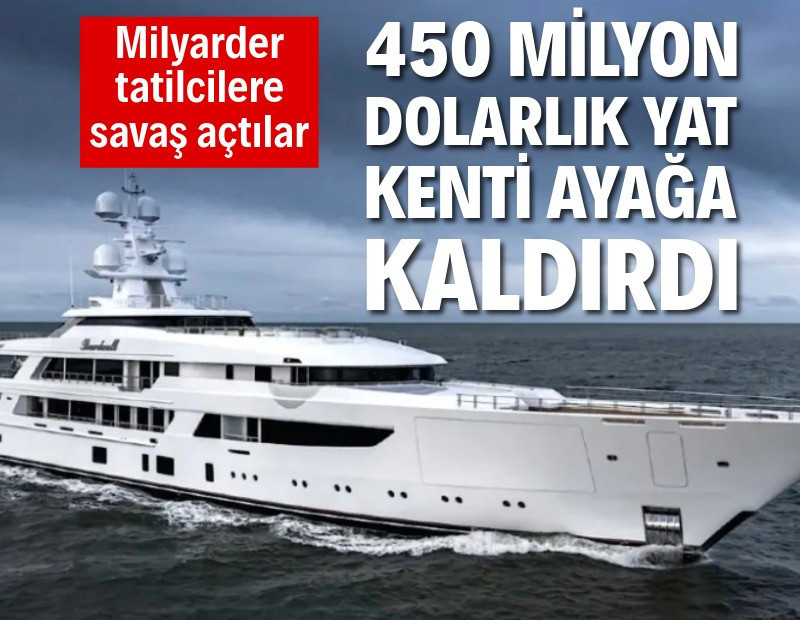 Milyarder büyükelçinin yat turu planı turistik kenti ayağa kaldırdı