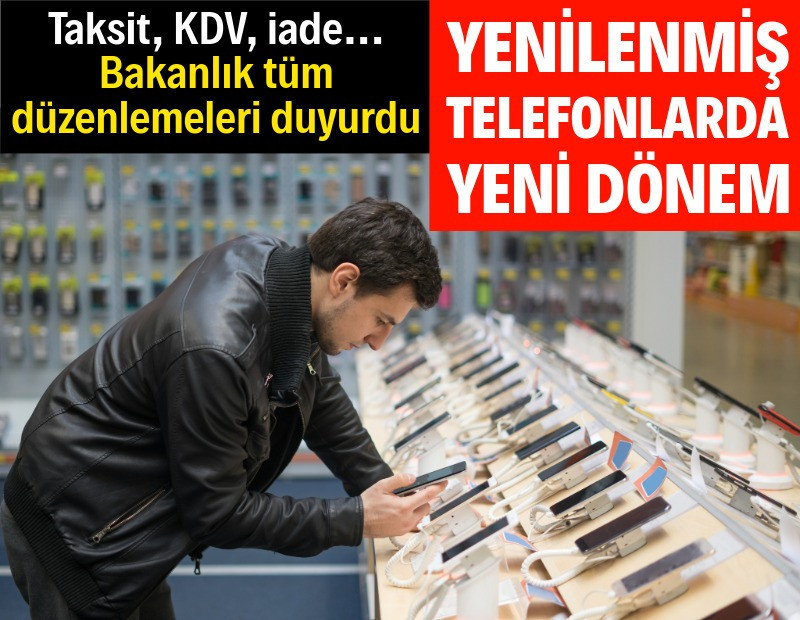 Yenilenmiş ürün alana 14 günlük cayma hakkı geldi