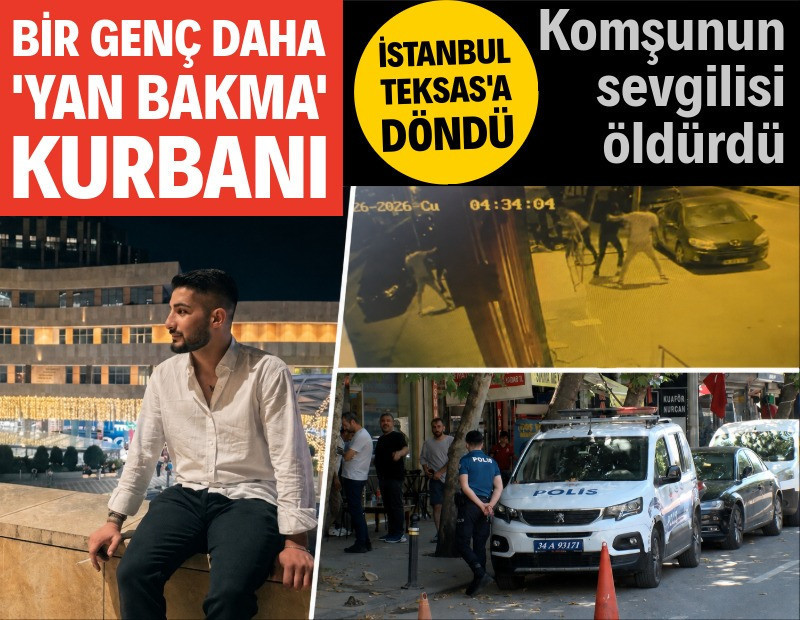 Bir genç daha 'yan bakma' kurbanı