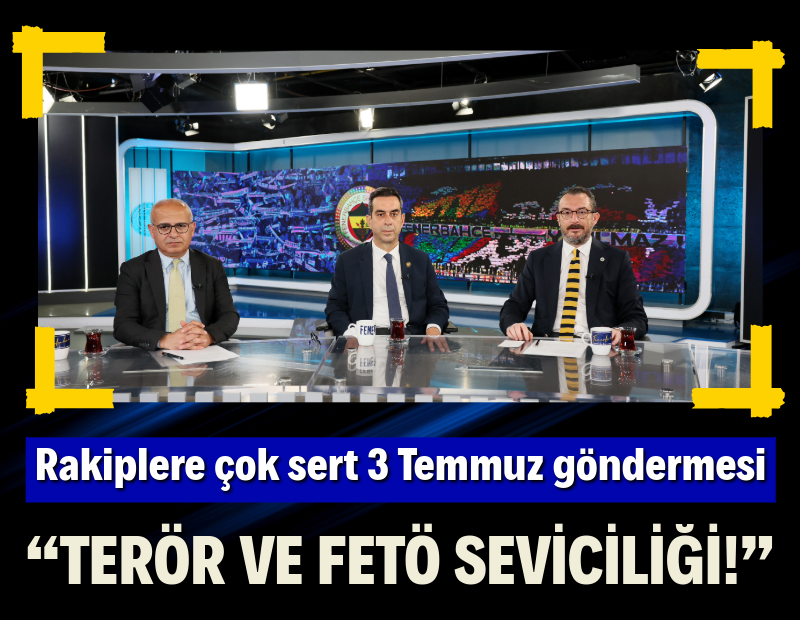 Şekip Mosturoğlu’ndan rakiplere çok sert 3 Temmuz göndermesi: Terör ve FETÖ seviciliği!