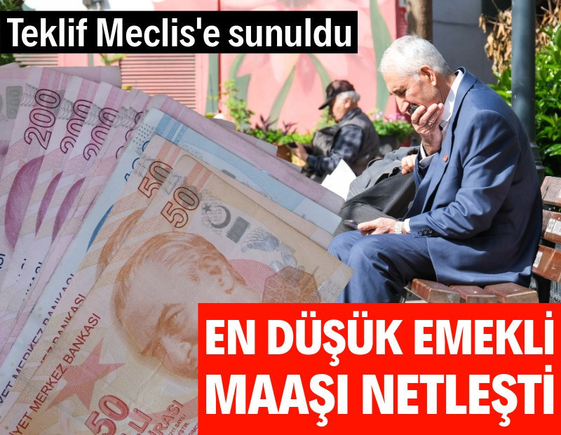 En düşük emekli aylığı netleşti