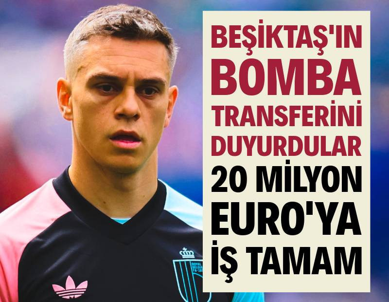 Beşiktaş'ın bomba transferini duyurdular: 20 milyon Euro'ya iş tamam