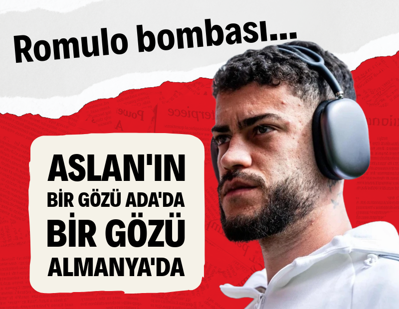Galatasaray’ın gözü Ada’da bir gözü Almanya’da: Romulo bombası