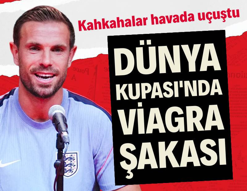 Dünya Kupası'nda Viagra şakası: Kahkahalar havada uçuştu