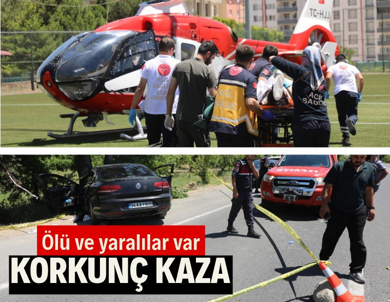 Malatya'da korkunç kaza: İki ölü, dört ağır yaralı