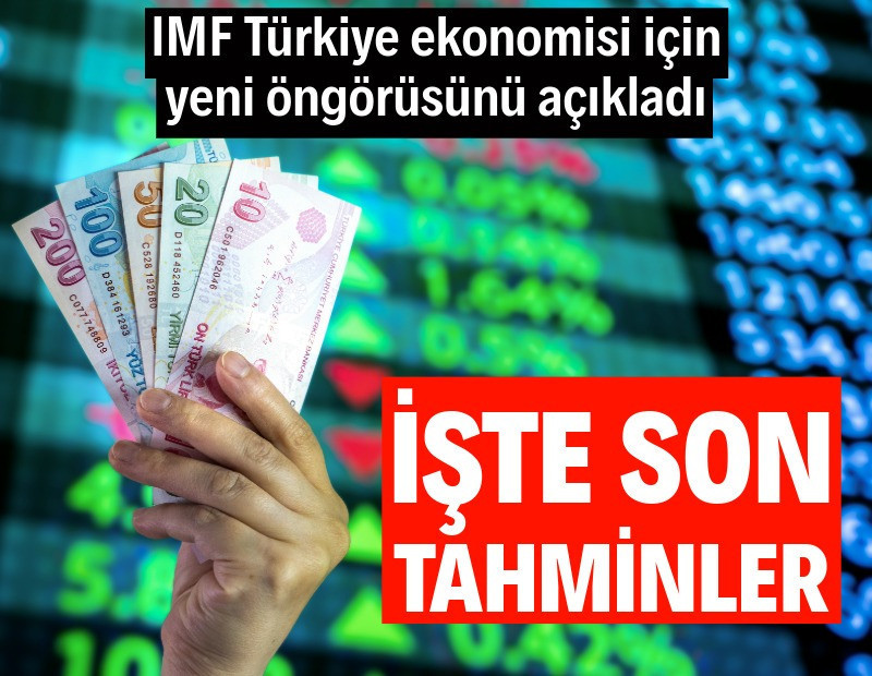 IMF'den yeni Türkiye tahmini