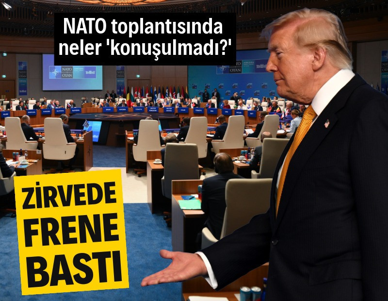 NATO toplantısında neler 'konuşulmadı?' Trump zirvede frene bastı