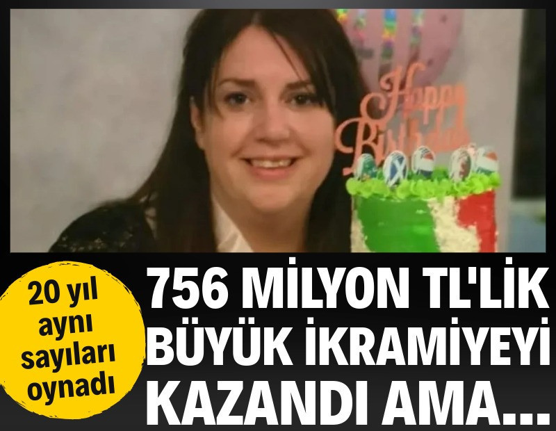 20 yıl aynı sayıları oynadı, 756 milyon TL'lik ikramiyeyi kazandı ama...